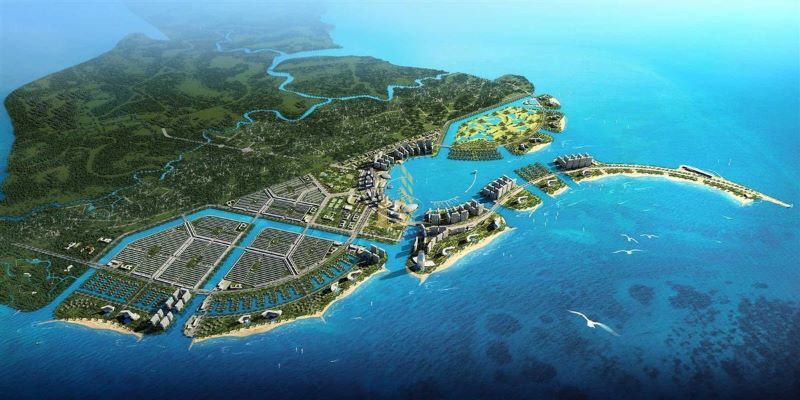 Siêu dự án Vinhomes Green Paradise do chủ đầu tư Vinhomes triển khai tại huyện Cần Giờ.
