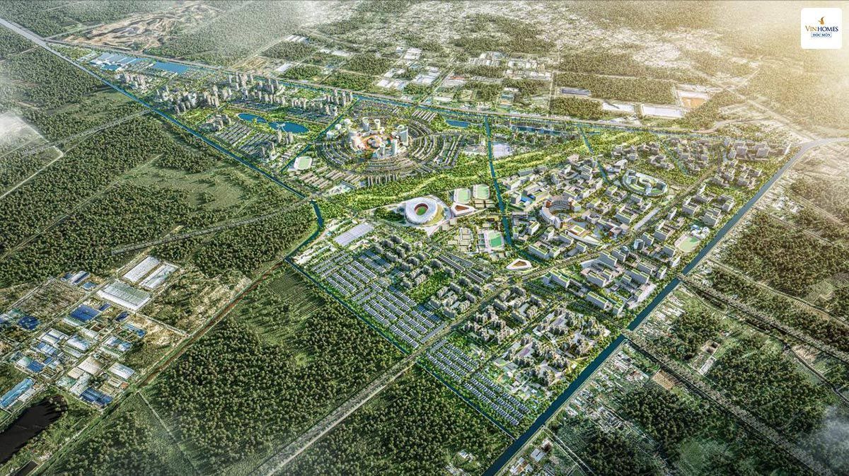 Phối cảnh ĐẠI ĐÔ THỊ VINHOMES SAIGON PARK