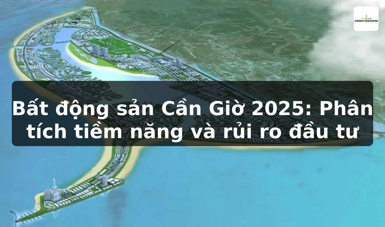 Bất động sản Cần Giờ 2025: Phân tích tiềm năng và rủi ro đầu tư