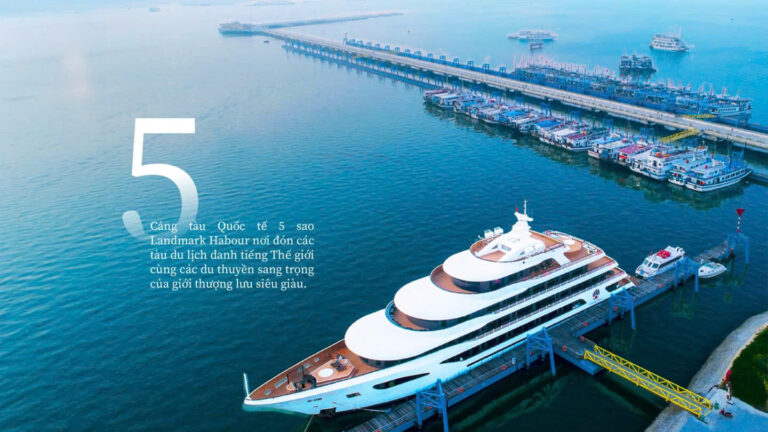 Khám phá Cảng Tàu Landmark Harbour tại Vinhomes Green Paradise Cần Giờ