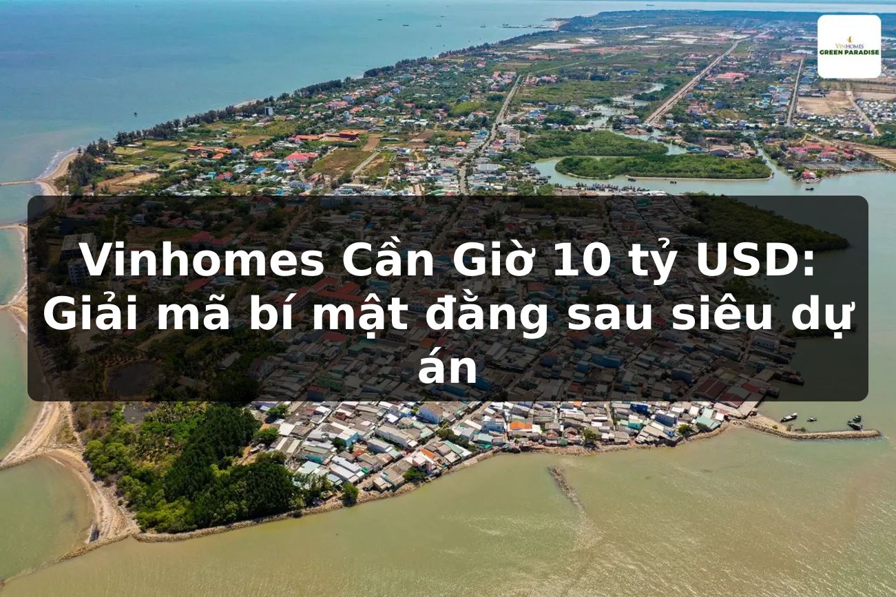 Vinhomes Cần Giờ 10 tỷ USD: Giải mã bí mật đằng sau siêu dự án